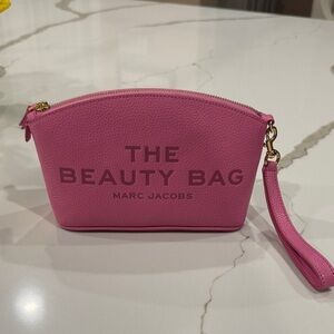 Marc Jacobs Pink 'The Beauty Bag' Cosmetic Wristlet